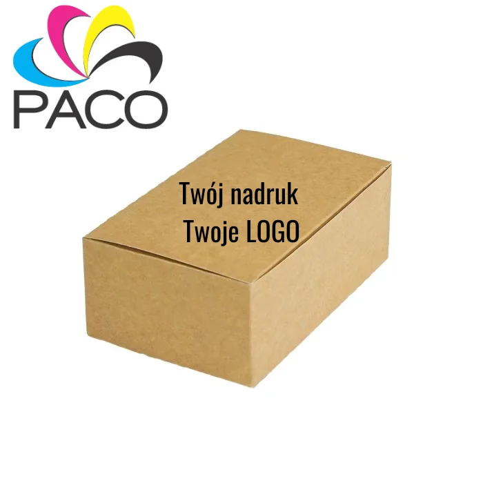Opakowanie kurczak duży Z NADRUKIEM INDYWIDUALNYM 220x120x75 mm 100 szt